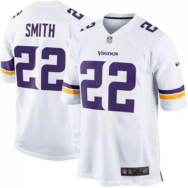 Men Minnesota Vikings #22 Harrison Smith Nike White Game Player NFL Jersey->minnesota vikings->NFL Jersey